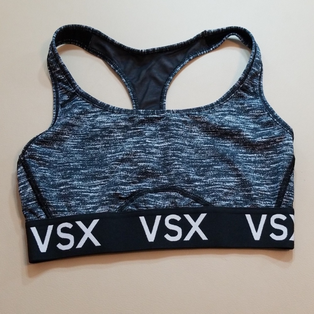 Victoria Secret Sport Gray/Black Top